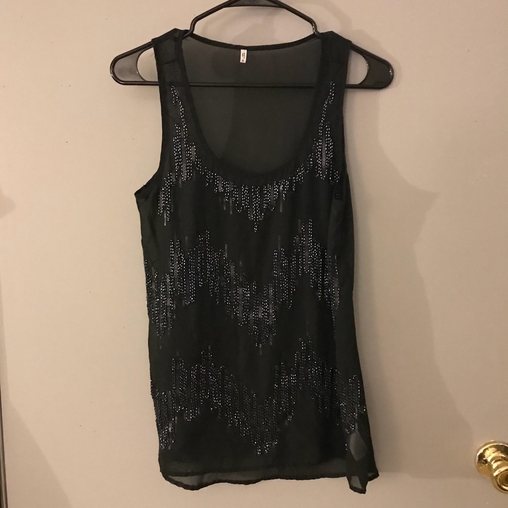 Beaded blouse